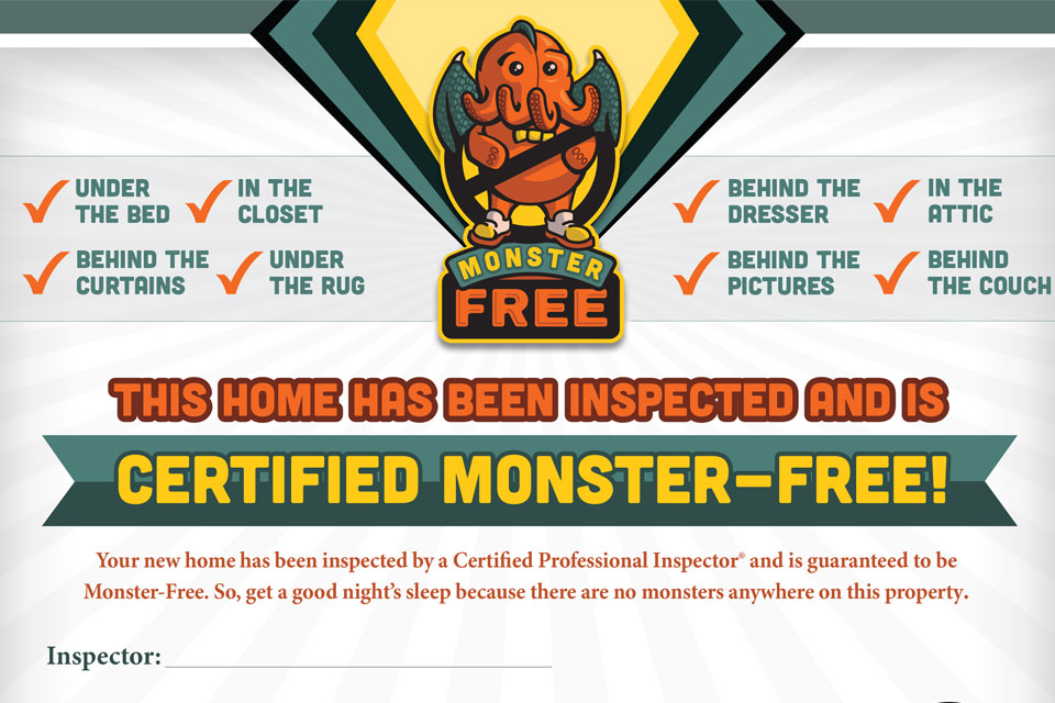 Monster-Free Guarantee Certification